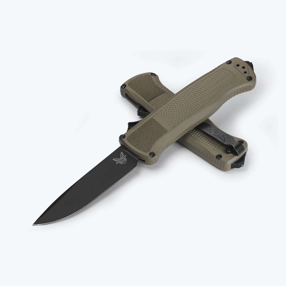 Benchmade Shootout Green / Blk / Cruwear / DP Benchmade Shootout Green / Blk / Cruwear / DP
