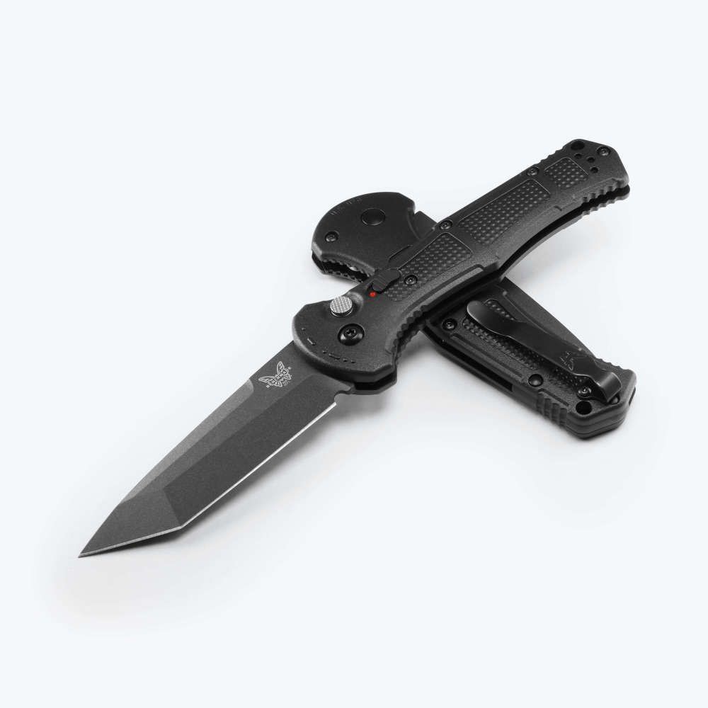 Benchmade Claymore Black/ Gray / D2 / Tanto