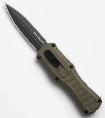 Benchmade Mini Claymore OTF Green / Gray / D2 / DP / DE