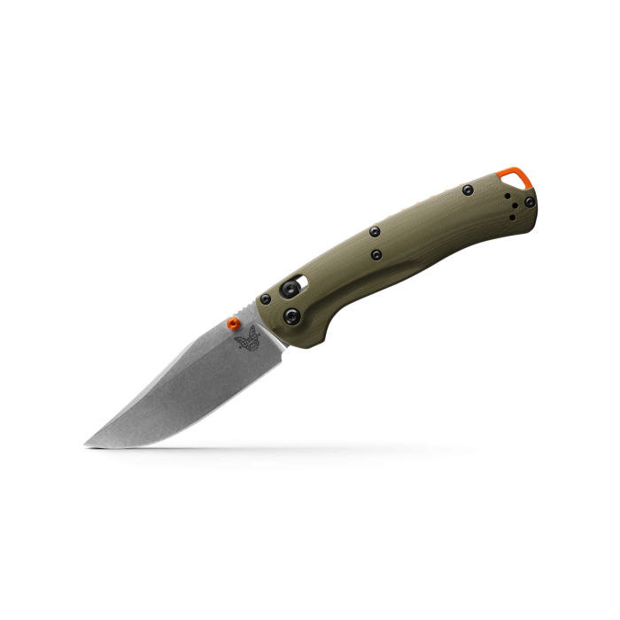 Benchmade Taggedout Green / Satin / S45VN / CP