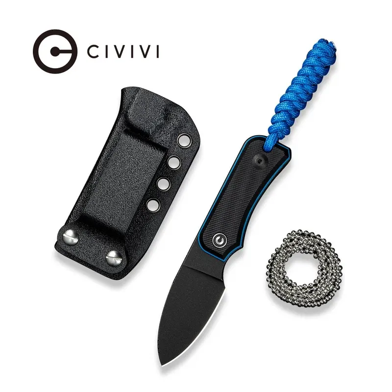 Civivi Baby Banter Fixed Black/Blue / SW / Nitro-V / DP