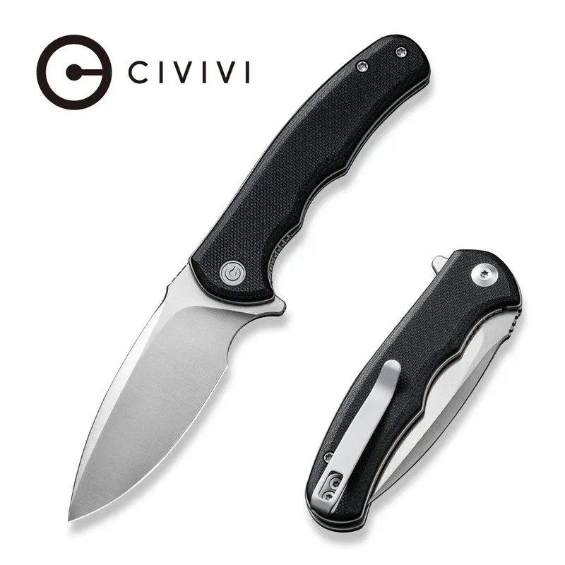 Civivi Mini Praxis Black / Satin / D2 / DP