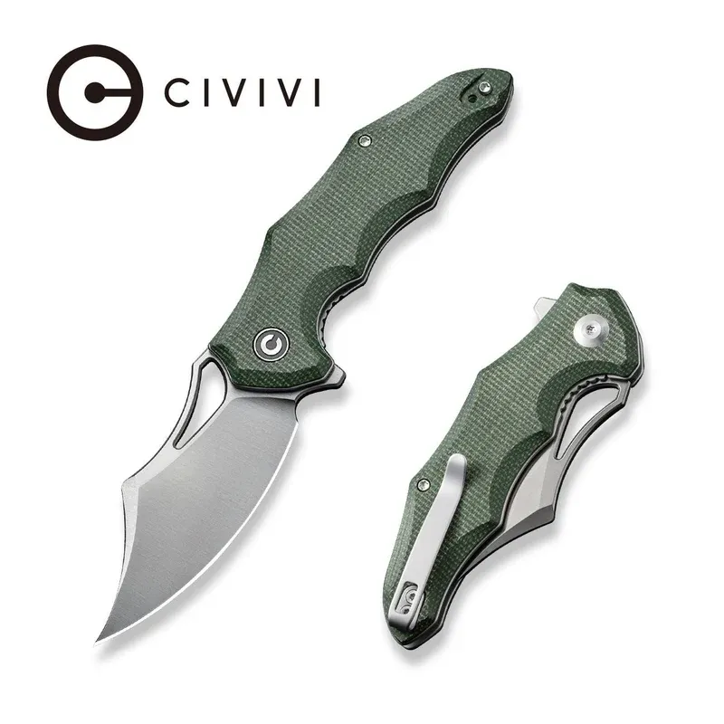 Civivi Chiro Green Micarta / Satin / 14C28N / CP