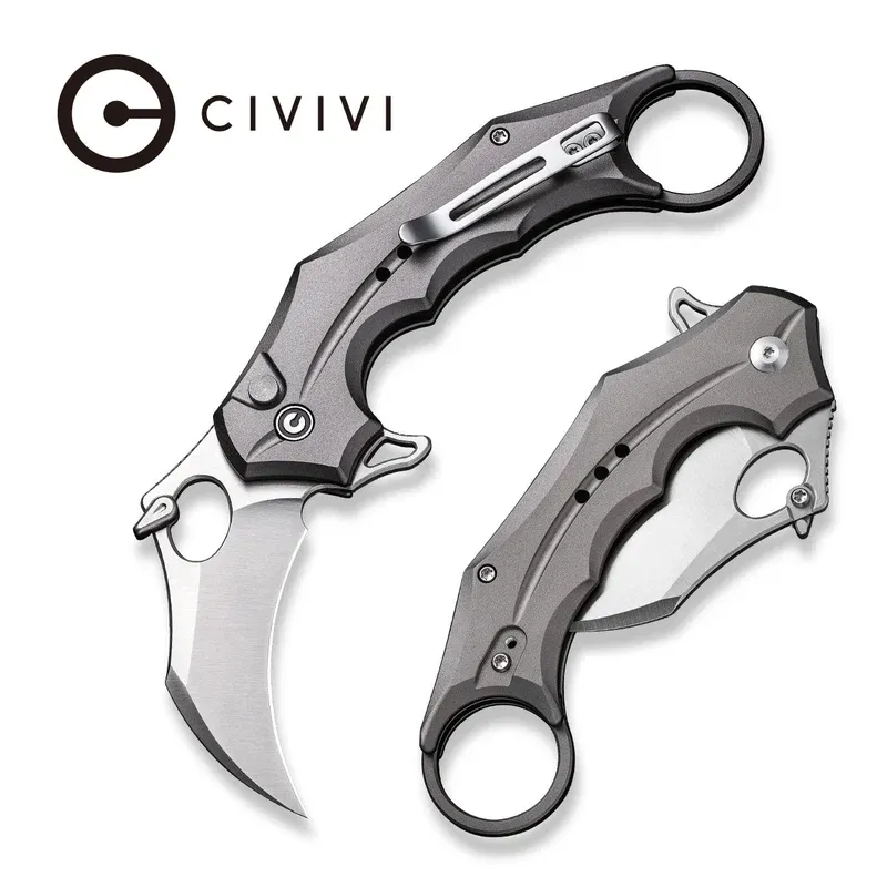 Civivi Incisor II Gray / Satin / Nitro-V / Karambit