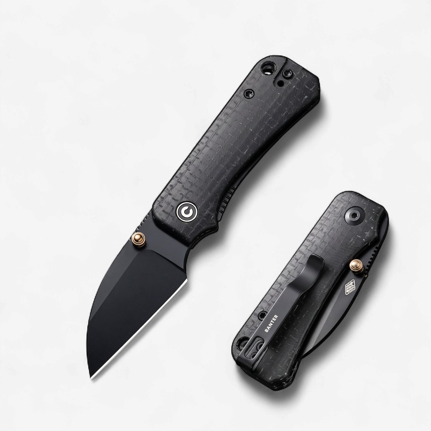 Civivi Baby Banter Black Micarta / Blk / Nitro-V / Wharncliffe