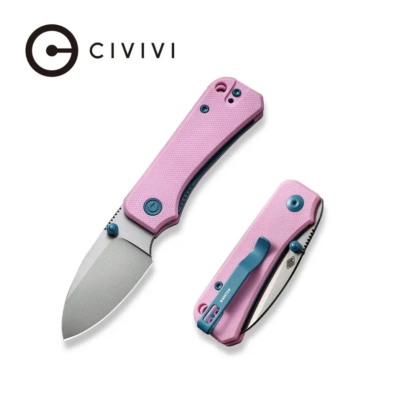 Civivi Baby Banter Pink / Satin / Nitro-V / DP