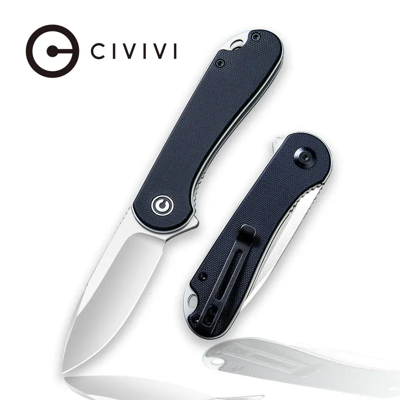 Civivi Elementum Black / Satin / D2 / DP