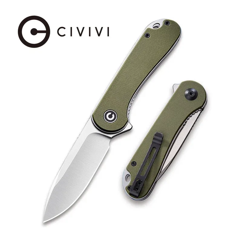 Civivi Elementum Green / Satin / D2 / DP