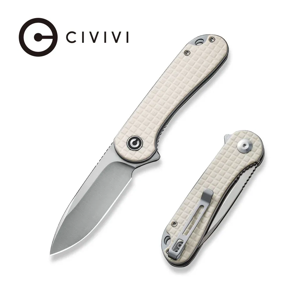 Civivi Elementum Ivory Frag / Satin / D2 / DP