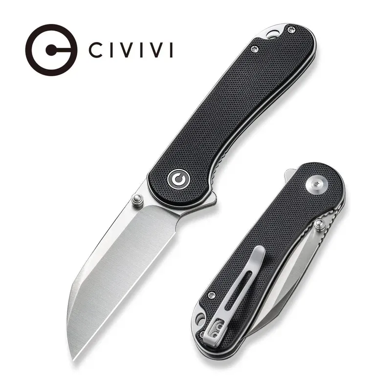 Civivi Elementum Black / Satin / Nitro-V / Wharncliffe