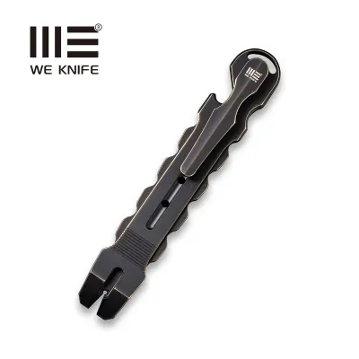 WE Knife Gesila Antique Bronze Titanium Pry Bar