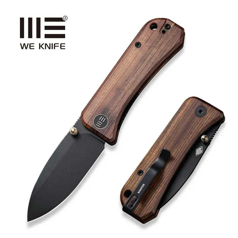 WE Knife Banter Cuibourtia Wood / BSW / S35VN / DP
