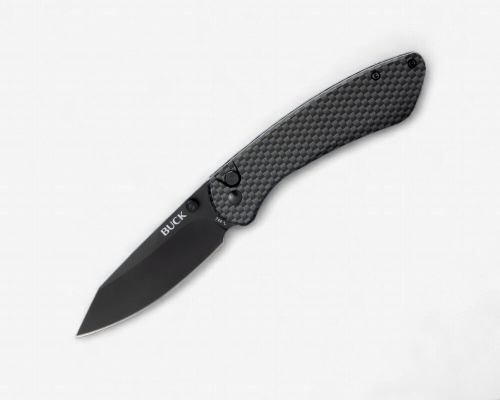 Buck Large Sovereign Carbon Fiber / Blk / 7Cr17MoV / CP