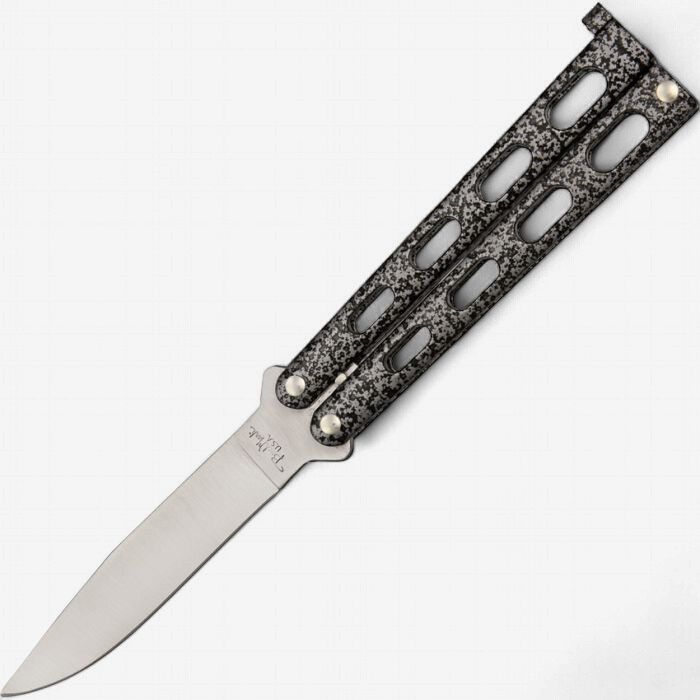Black / Silver Balisong