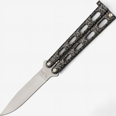Black / Silver Balisong