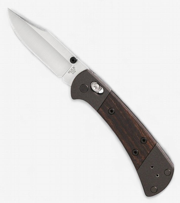 Buck 112 Crossbar Lock / Macassar Ebony / Magnacut / CP