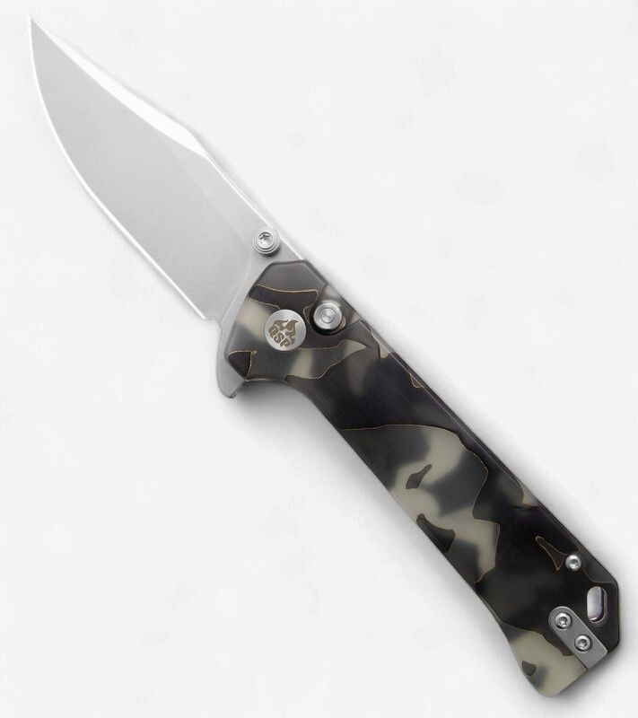 QSP Grebe Green Camo / SW / S35VN / CP