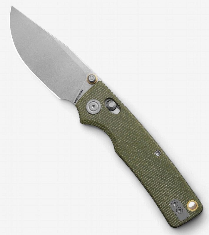 Vosteed Porcupine Green Micarta Mod Swap / SW / 154CM / CP