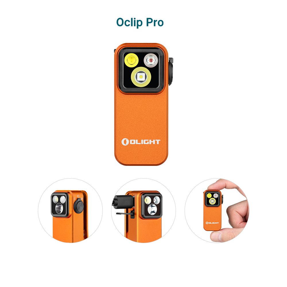 Olight Oclip Pro Orange Olight Oclip Pro Orange