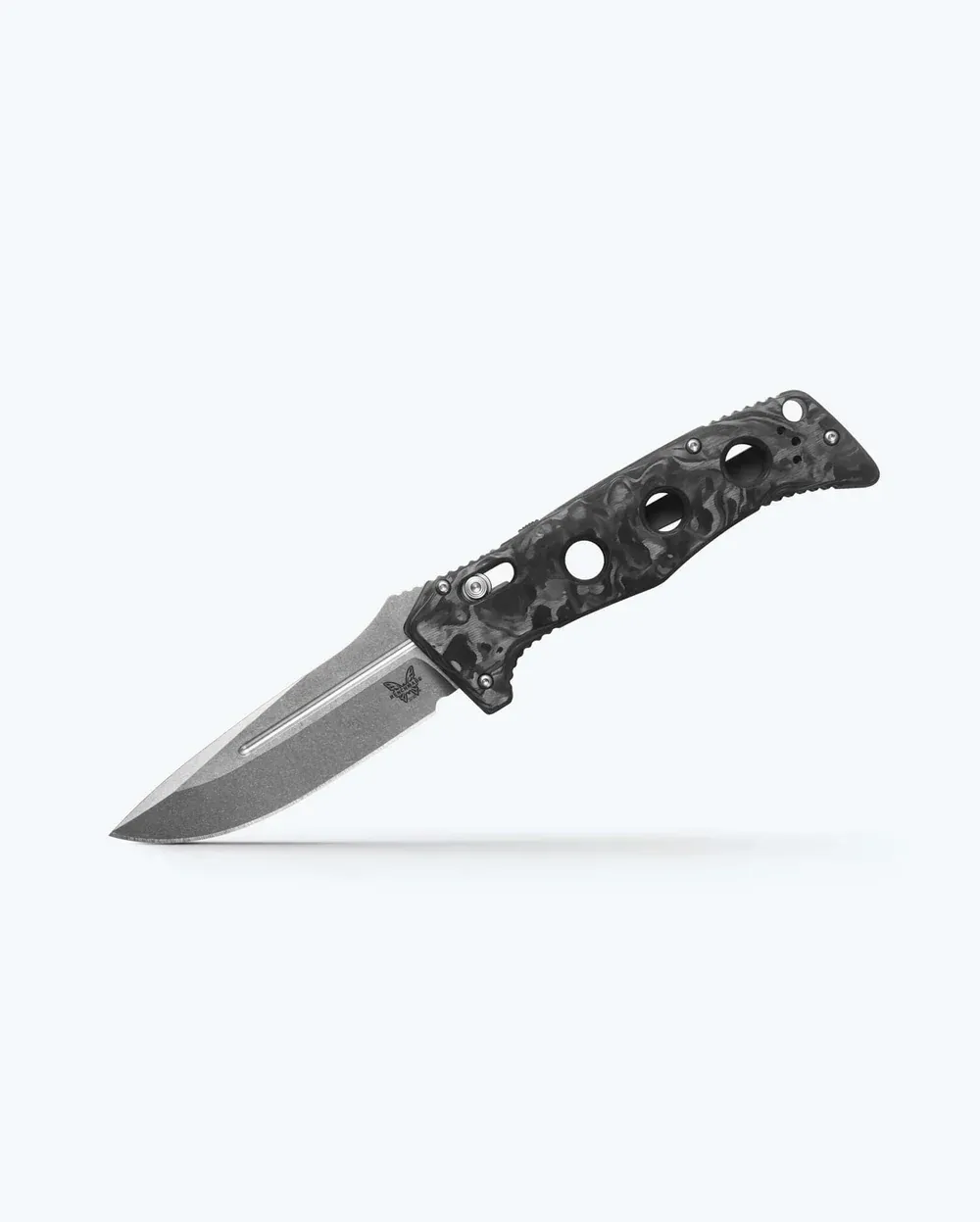 Benchmade Auto Adamas Marbled Carbon Fiber / Satin / Magnacut / SP