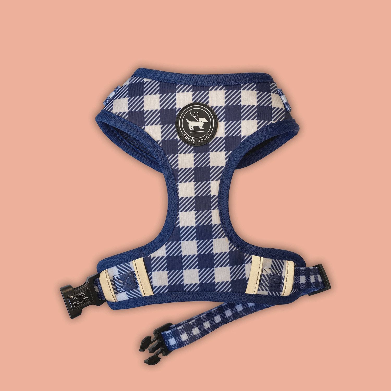 FLOOFY PET NAVY HARNESS