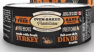 Oven-Baked Tradition Grain Free Turkey Pate Cat