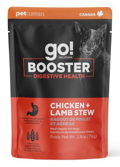 Go Booster Digestive Health Chicken And Lamb Stew Meal Topper Dog