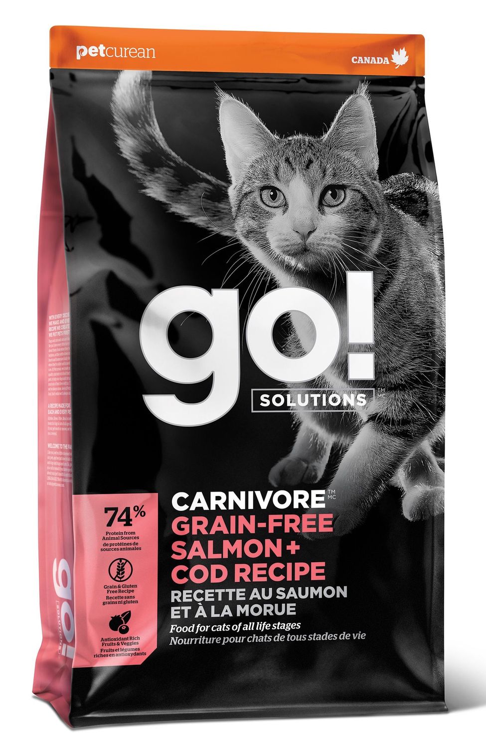 Go Carnivore Grain Free Salmon Cod Cat 3lb