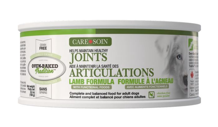 Oven-Baked Tradition Grain Free Care, Joints Lamb Pate Dog