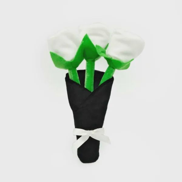 Zippy Paws Wedding Bouquet of Roses