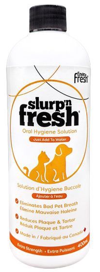 Enviro Fresh Slurp N Fresh Water Bowl Additives Xstrength Dog 400ml
