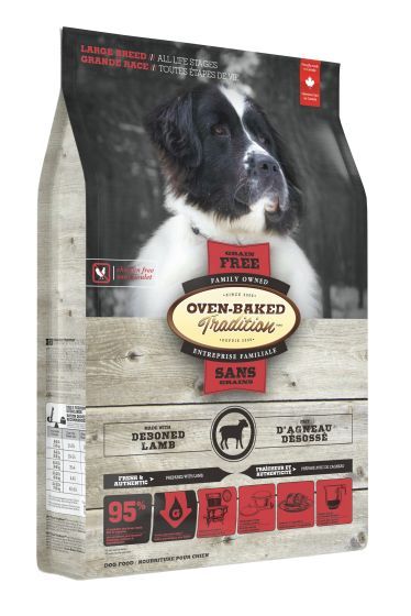 Oven-Baked Tradition Adult Large Breed Grain Free Lamb Dog 5lb