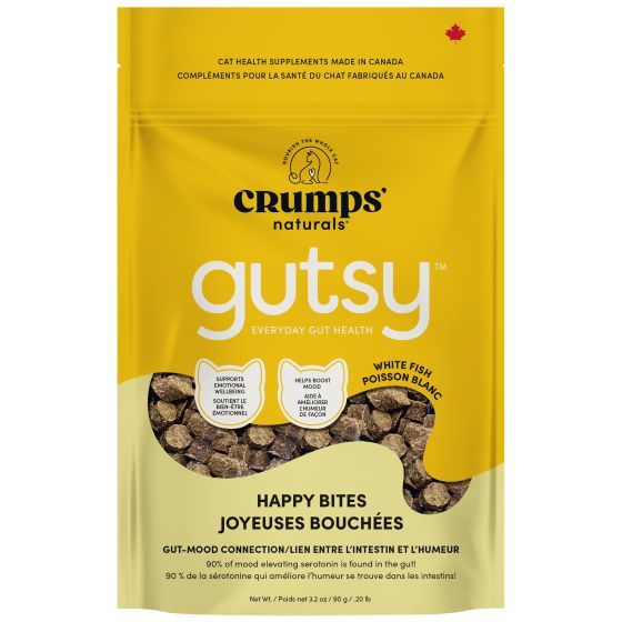 Crumps Gutsy Happy Bites Cat Treats 90g
