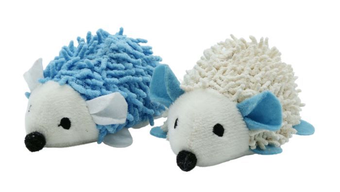 Bud'Z Hedgehogs Duo Blue And Beige Cat 1pc