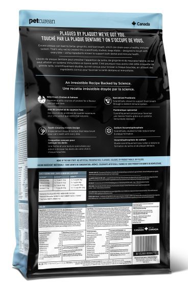 Go Dental + Immune Health Chicken + Salmon Recipe With Grains Cat 2.5lb