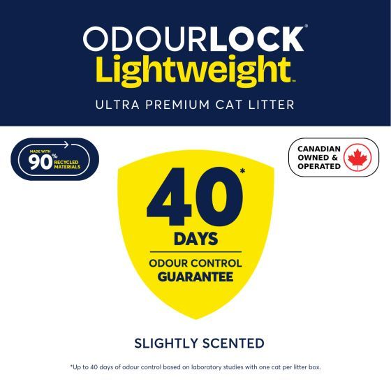 Odourlock Lightweight Slightly Scented Clumping Litter Cat 5kg