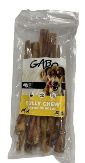 Gabo Beef Bully Chew Dog 227g 6in Gabo Beef Bully Chew Dog 227g 6in
