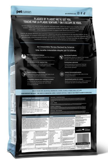 Go Dental + Immune Health Chicken + Salmon Recipe With Grains Dog 9lb