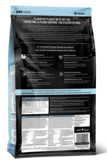 Go Dental + Immune Health Chicken + Salmon Recipe With Grains Cat 6lb