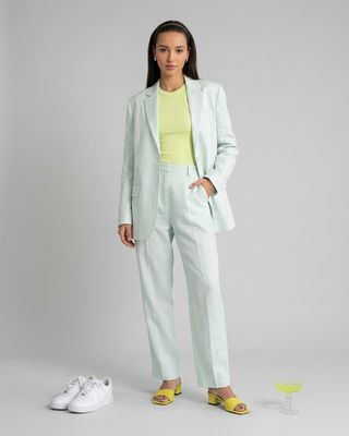 Mint Tailored Suit Set