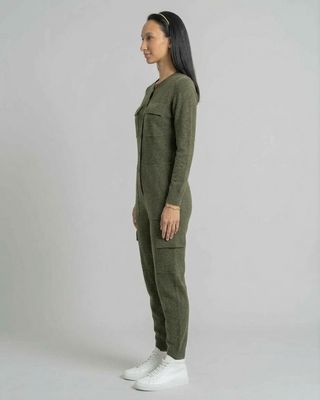 Knit Utility Jumpsuit