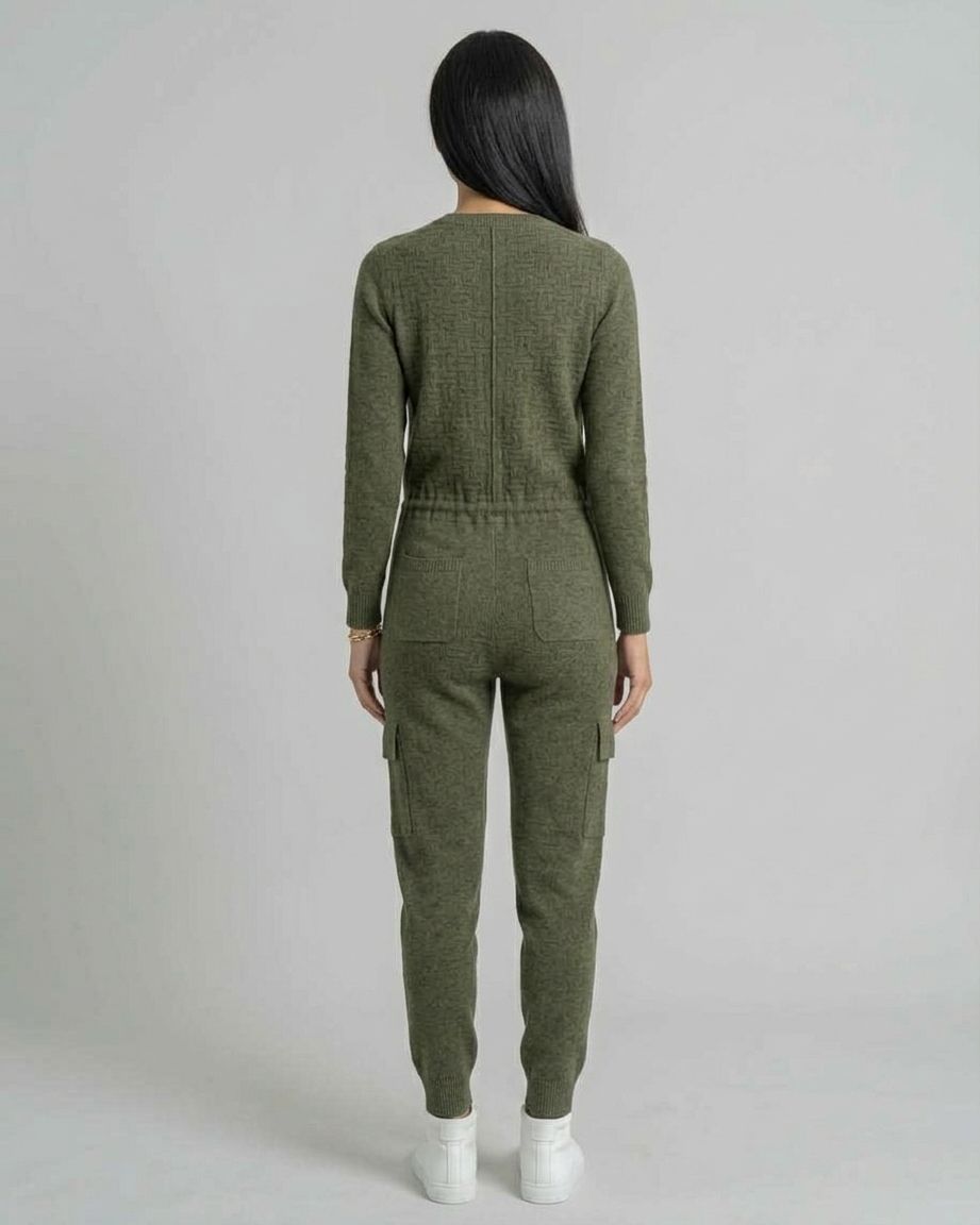 Knit Utility Jumpsuit