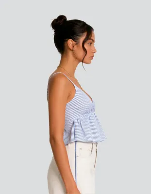 Stripe Summer Top