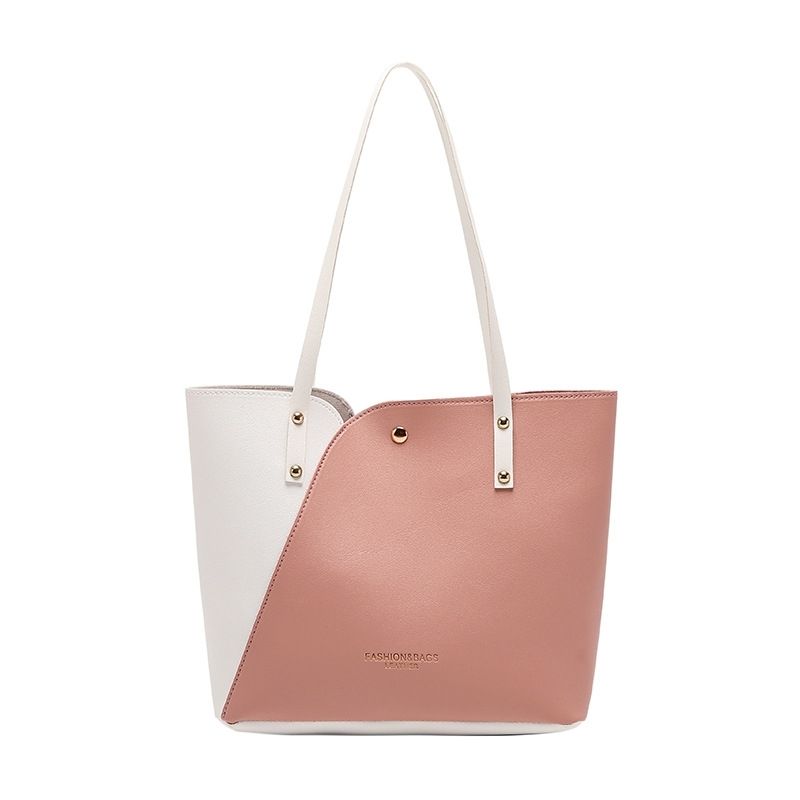 Small Double-Tone Tote Bag