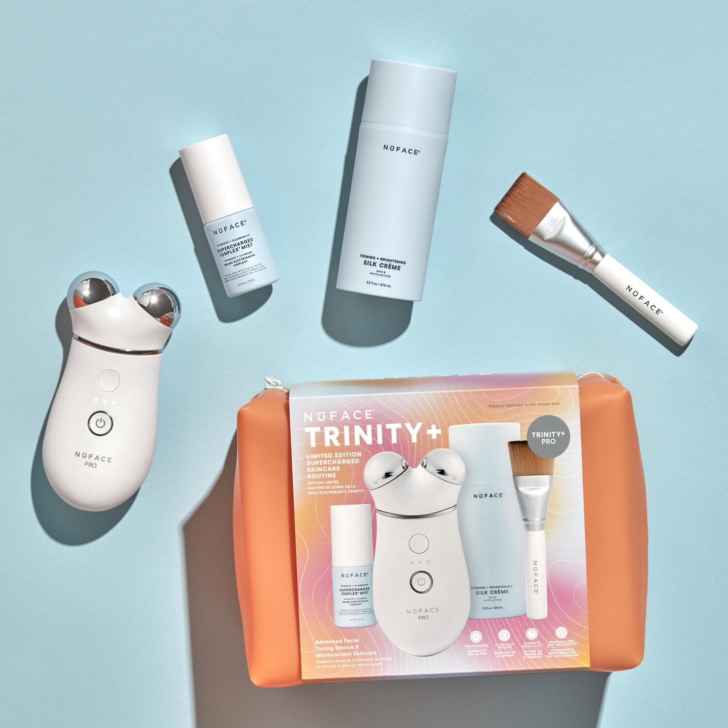 NuFACE TRINITY + Pro Supercharged Skincare Set