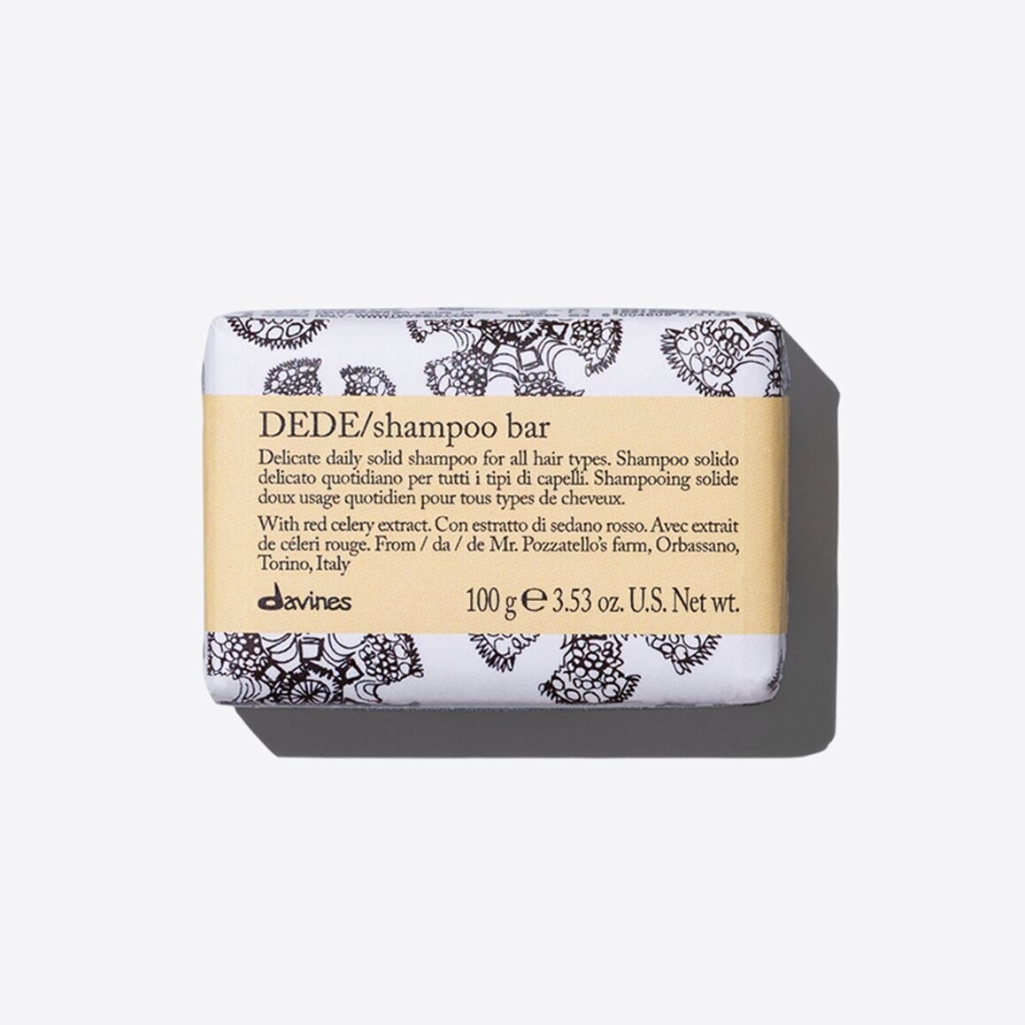SOLID Shampoo Bars, TYPE: DEDE
