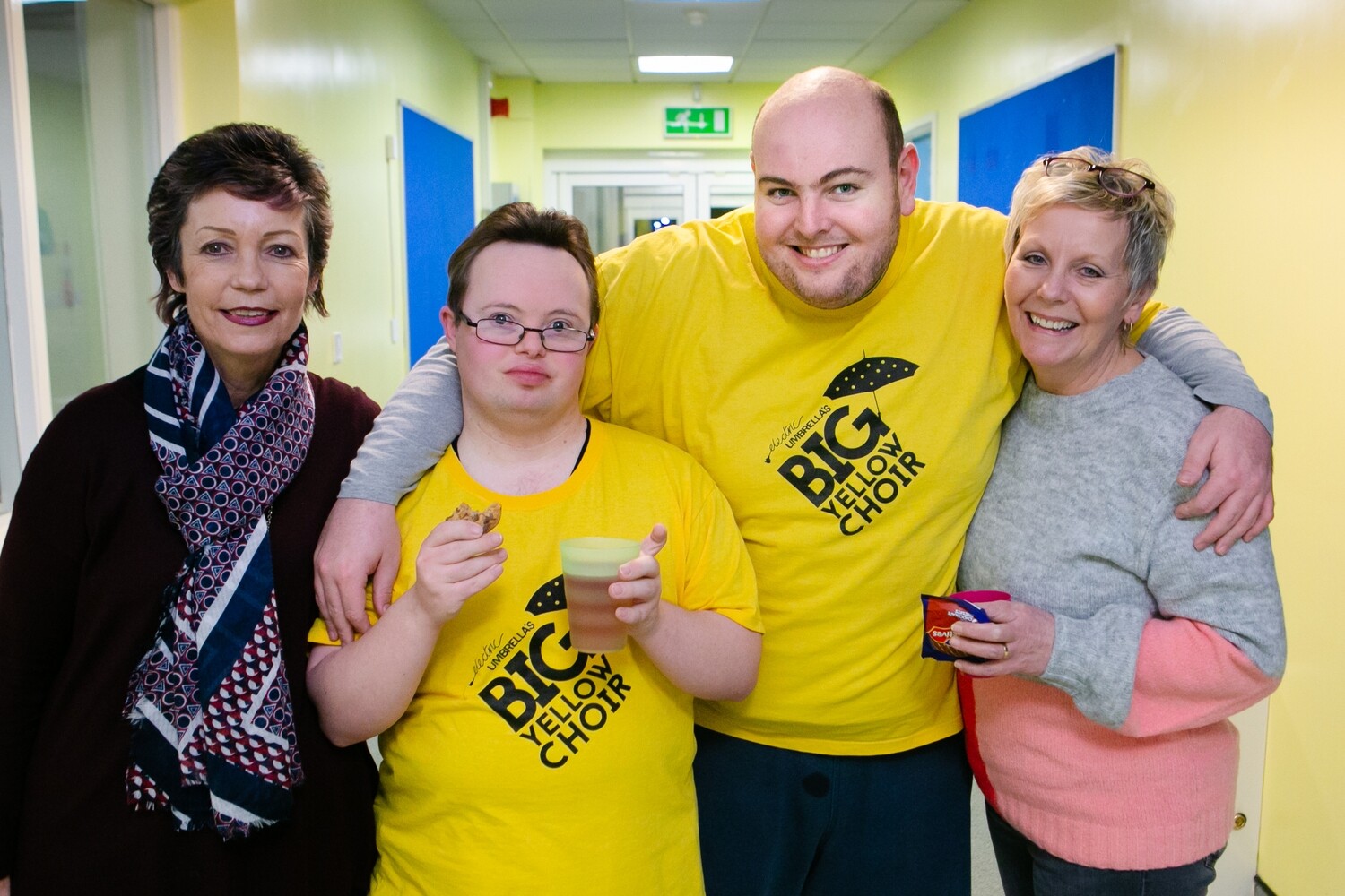 BIG Yellow Choir T-Shirt - was £15 - NOW HALF PRICE!