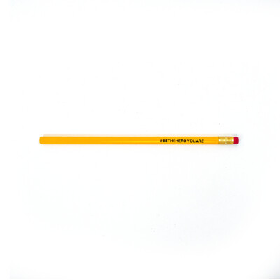 Be The Hero You Are - Pencil - was £1 - NOW HALF PRICE!