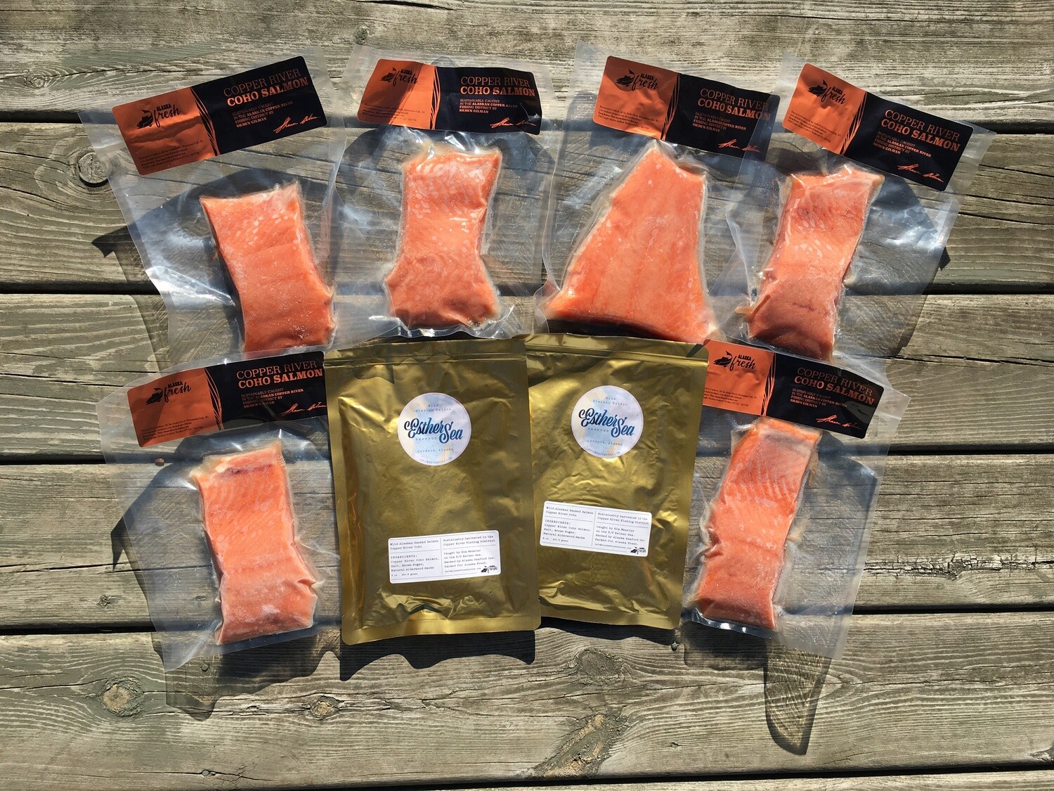 Copper River Coho Salmon Mix Box Copper River Coho Salmon Mix Box