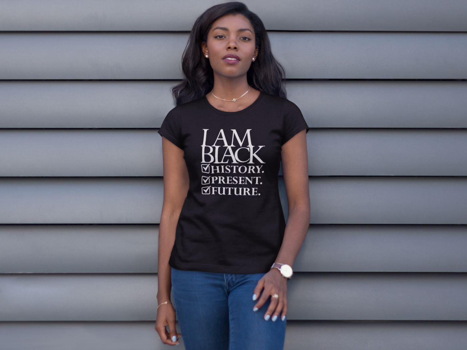 I AM BLACK HPF Tee